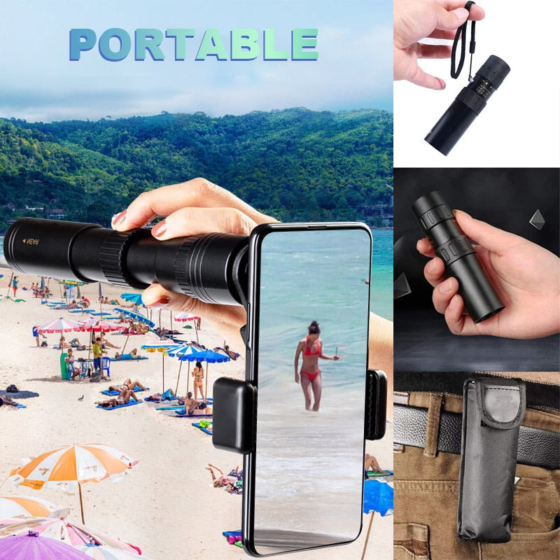 Skorter | 10-300X Zoom Telescope for Mobile Phone