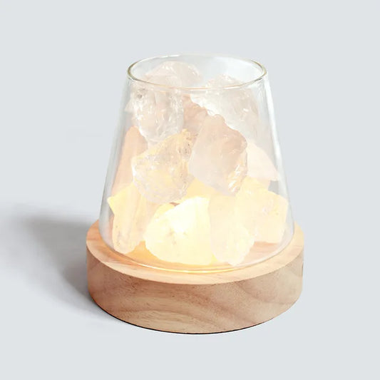 Skorter | Himalaya Salt Lamp - Crystal Night Light & Essential Oil Diffuser