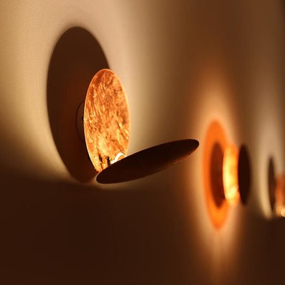 Skorter | SolGlow Solar Eclipse LED Wall Light | Modern Mood Light | Elegant Wall Lamp for Living Room & Bedroom