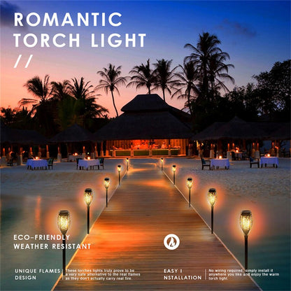 Skorter | Outdoor LED Solar Artificial Flame Lamp