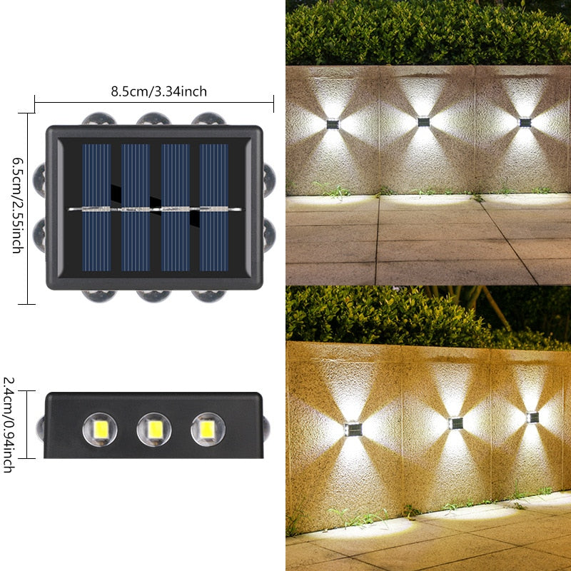 Skorter | SolarVibe – Sustainable Solar Wall Light for Modern Outdoors