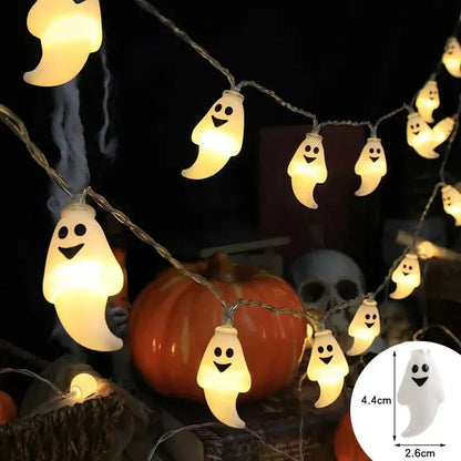 Skorter | Halloween LED Pumpkin & Skull String Lights