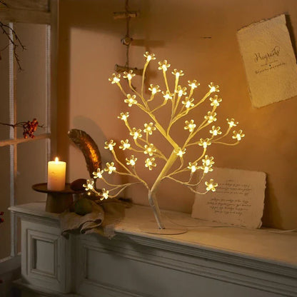 Skorter | GlowBlossom - LED Cherry Blossom Tree Lamp – Ambient Lighting for Living Room and Bedroom