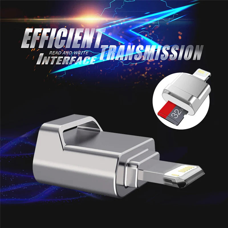 Skorter | Mini Micro SD Card Reader for iPhone