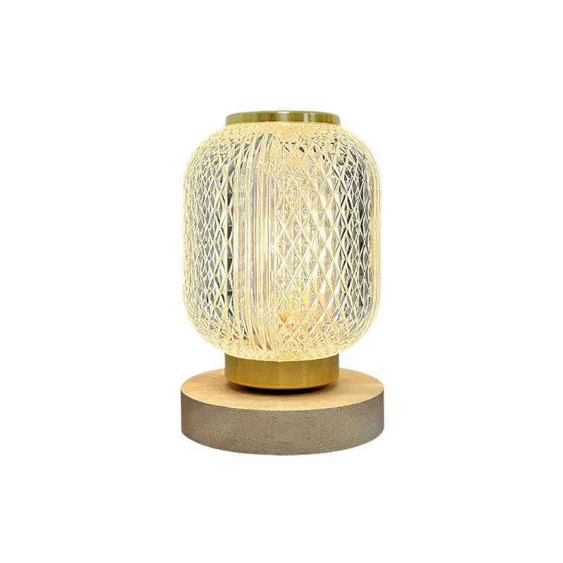 Skorter | CrystalGlow - Luxury Crystal Table Lamp with LED Lighting
