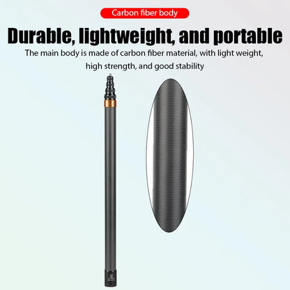 Skorter | 290CM Carbon Fiber Invisible Extended Selfie Stick