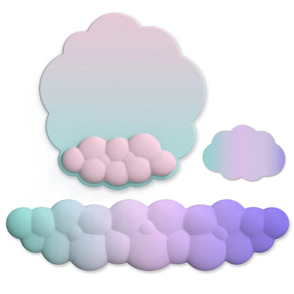 Skorter | Ergonomic Memory Foam Keyboard & Mouse Wrist Rest Set