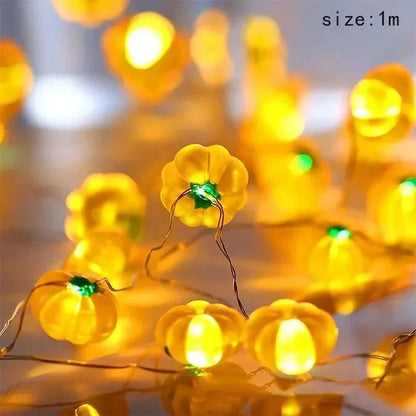 Skorter | Halloween LED Pumpkin & Skull String Lights