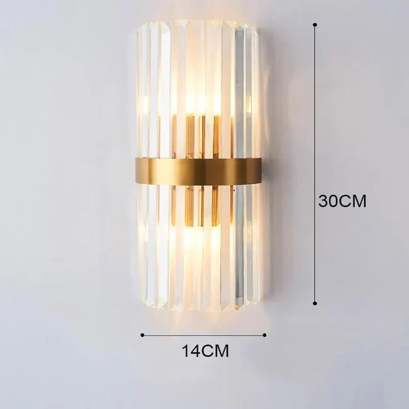 Skorter | Elegant LED Wall Lamp in Gold