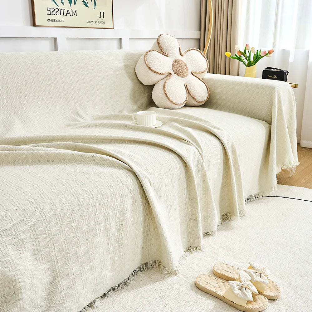 Skorter | DualComfort Reversible Sofa Cover – Stylish, Washable Couch Protector for 3–4 Seater Sofas