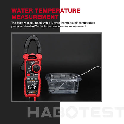 Skorter | HT208A/D True RMS Digital Clamp Meter Multimeter