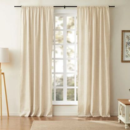 Skorter | Aira - Linen-Cotton Curtain with Soft Fabric