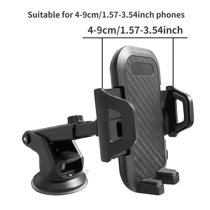 Skorter | Car Dashboard Phone Holder Suction Cup Telescopic Rod Universal