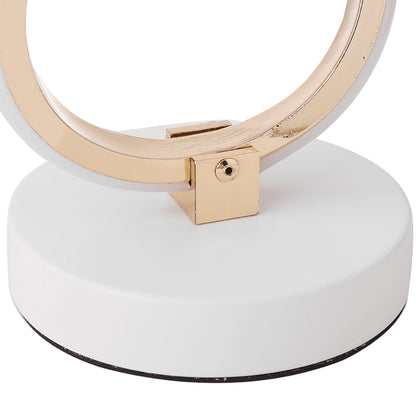 Skorter | SpiralGlow – Sleek LED Table Lamp with Cozy Warm Light