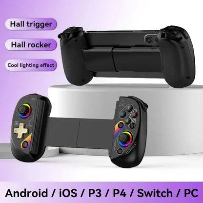 Skorter | BSP D8 RGB Wireless Tablet Controller with Bluetooth Stretching Joystick for Switch Gaming