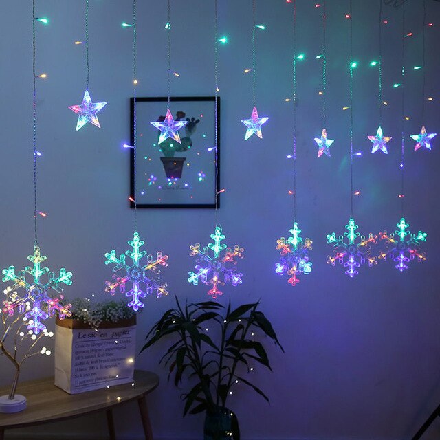 Skorter | Solar Moon Star Lamp LED String Lights Decoration