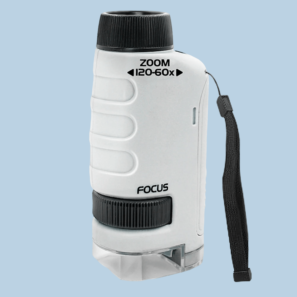 Skorter | ExplorerLens – Portable microscope for kids – 60x–120x zoom – Discover & learn everywhere