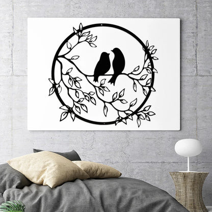 Skorter | Birds on Branch Wall Art