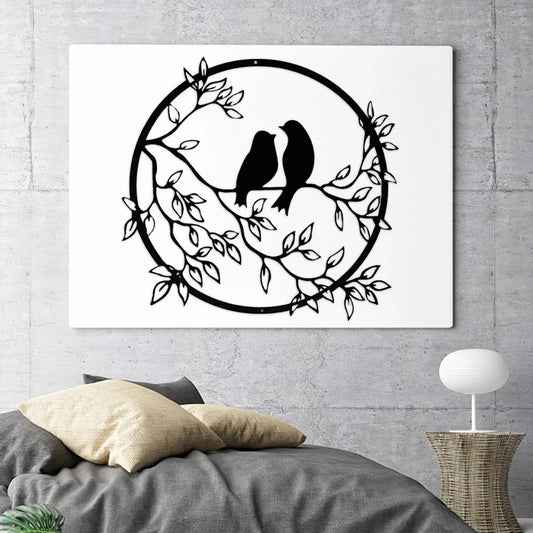 Skorter | Birds on Branch Wall Art