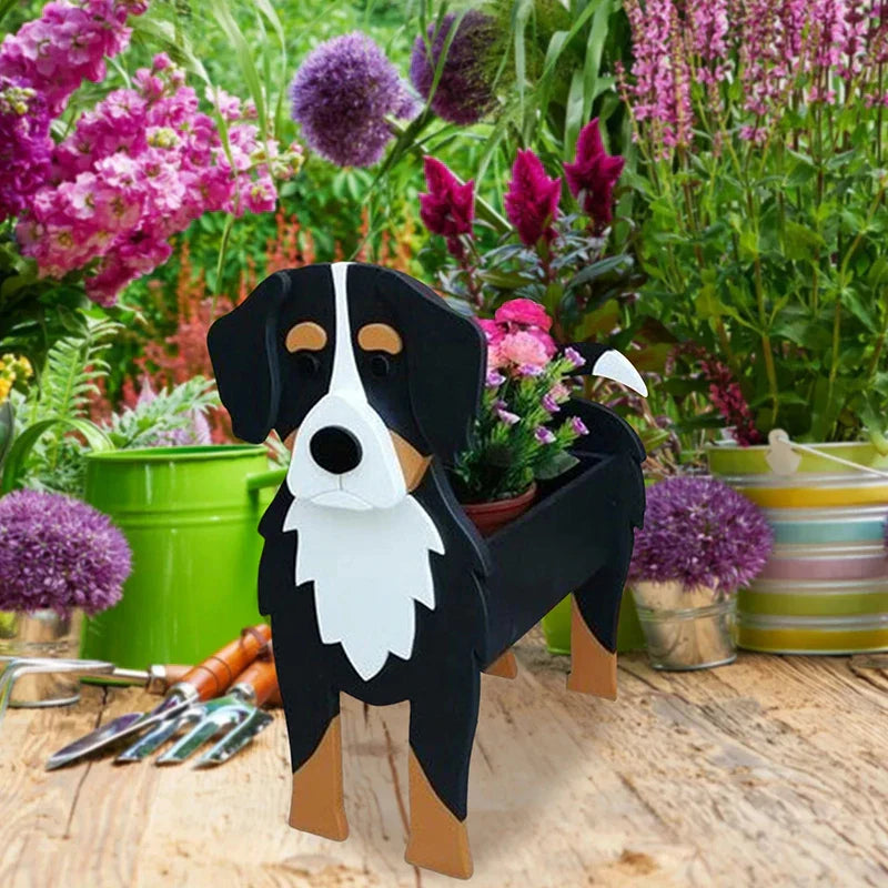 Skorter | Flower pot - Pawsome - Dog plant container - Various breeds