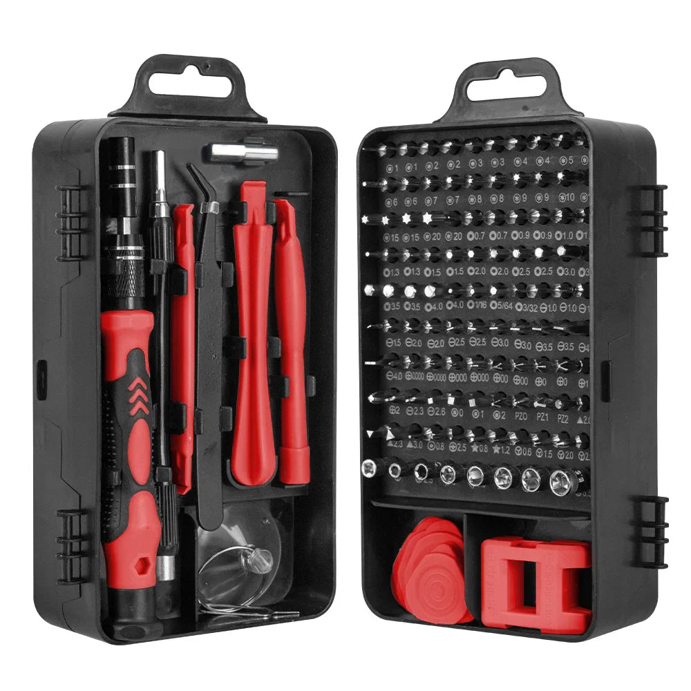 Skorter | 115-in-1 Precision Screwdriver Set with Magnetic Repair Tools – ProFix