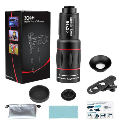 Skorter | Single Barrel Telephoto Lens External Camera for Mobile Phones - Telescopes & Concert Shooting