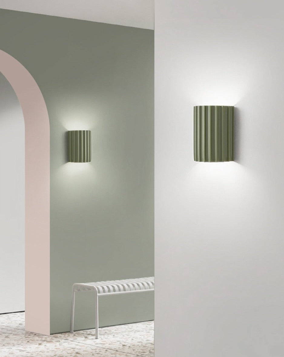 Skorter | Folding Color Resin LED Wall Light Lamp