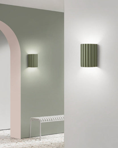 Skorter | Folding Color Resin LED Wall Light Lamp