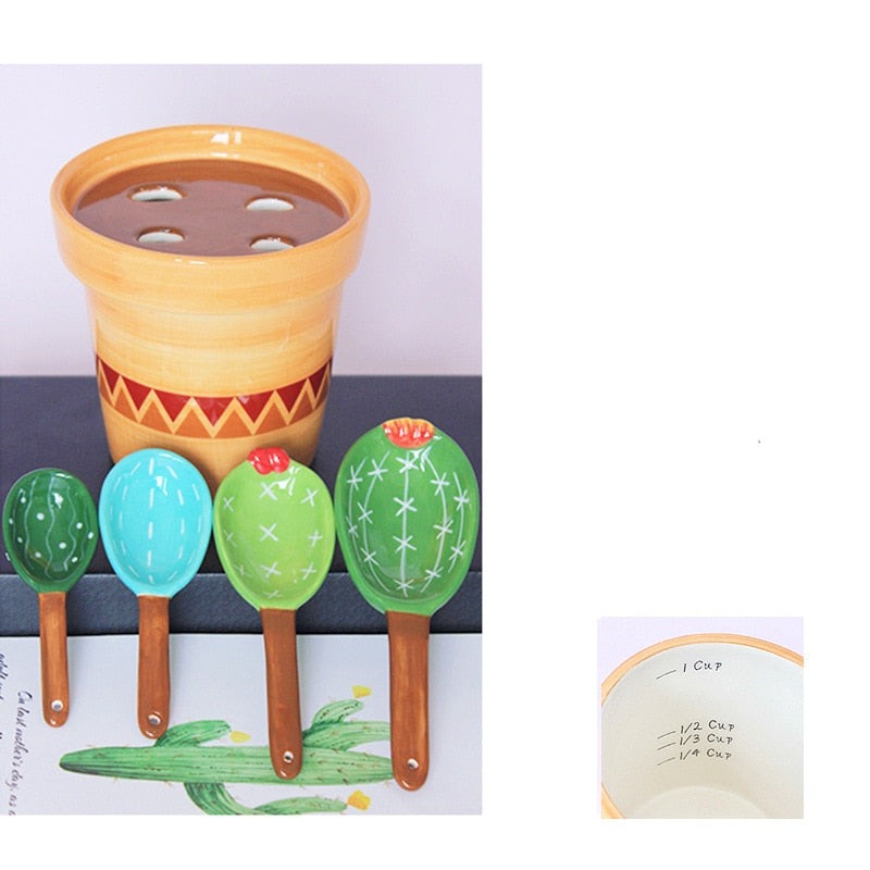 Skorter | Cactus Spoon Measuring Set