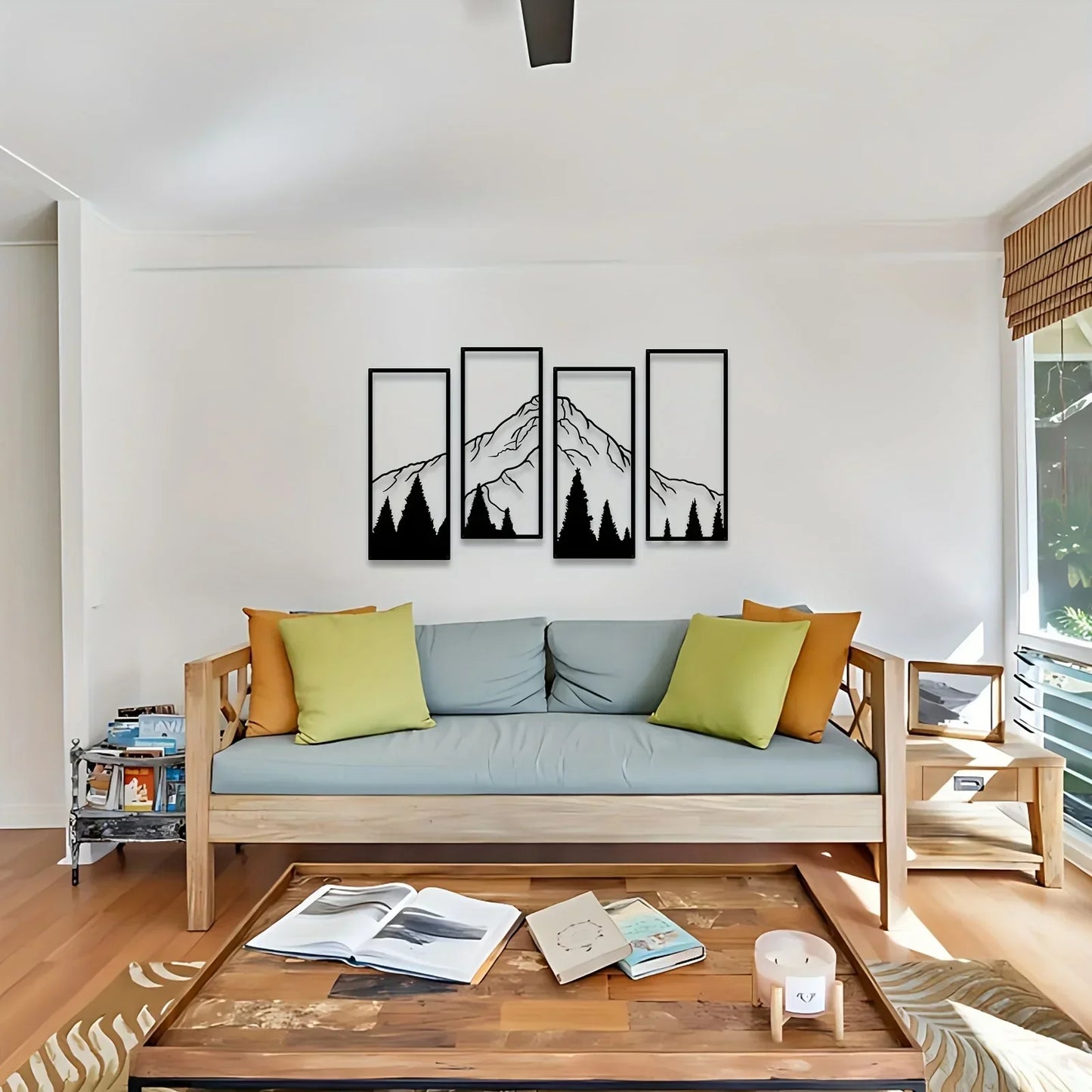 Skorter | Mountain Frame Unique Wall Art