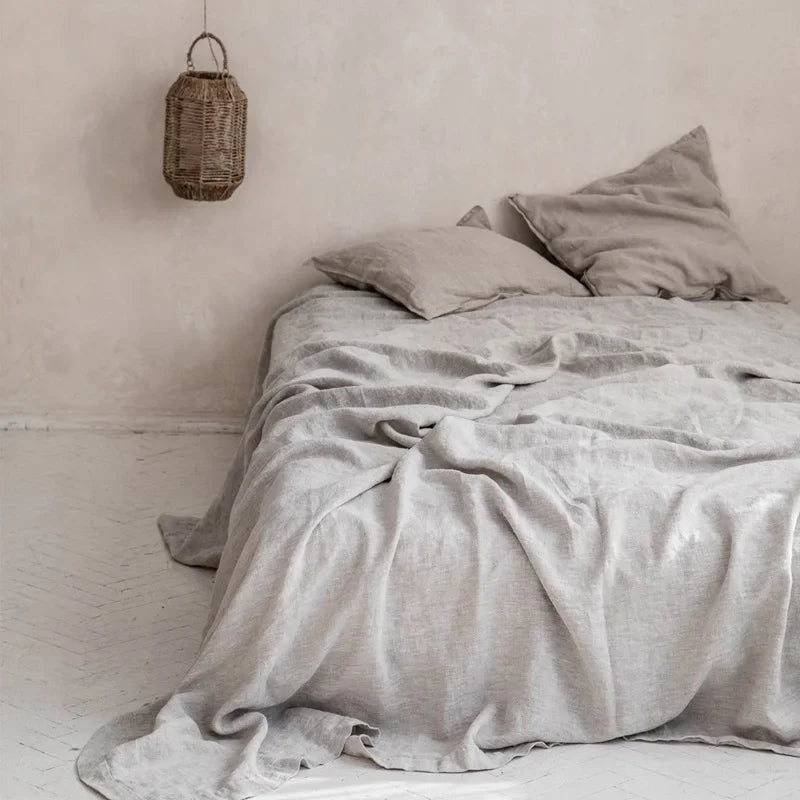 Skorter | BedBreeze | Linen Bed Sheet