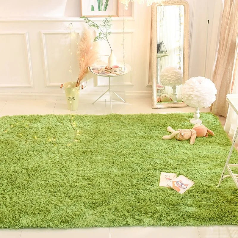 Skorter | Fluffy Ultra Soft Non-Slip Rug with Memory Foam Cushion
