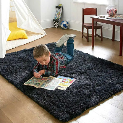 Skorter | Fluffy Ultra Soft Non-Slip Rug with Memory Foam Cushion