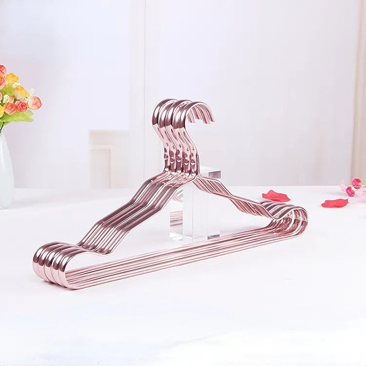 Skorter | Brass Clothes Hangers | Premium, Durable & Ideal for Luxury Garments in Your Wardrobe