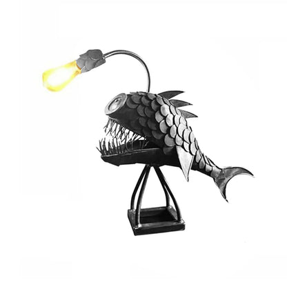 Skorter | Table lamp - RusticFish - Adjustable lighting - Handmade artistic charm