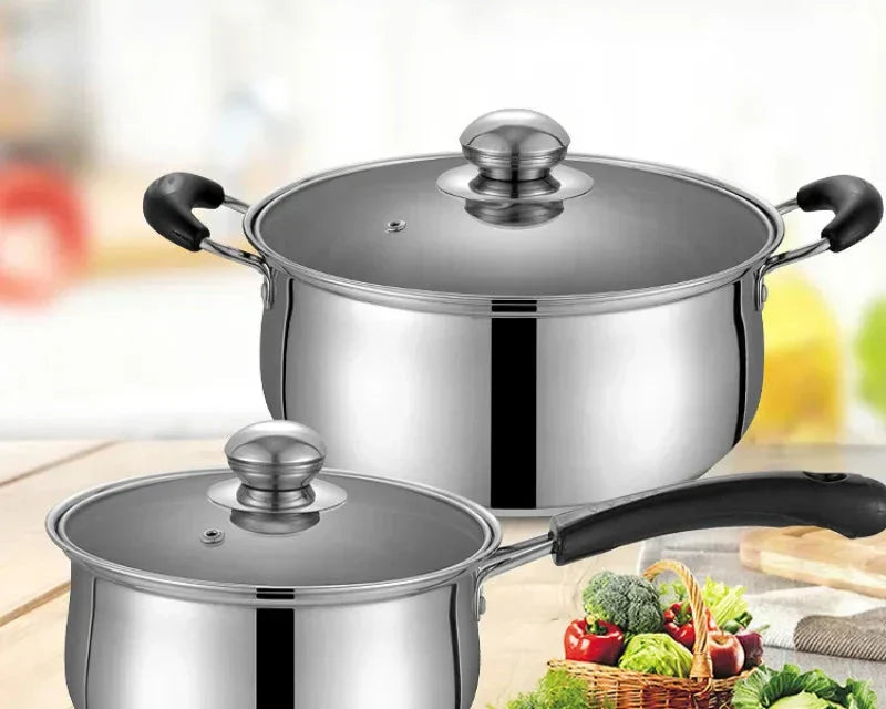 Skorter | 3 piece cookware set made of stainless steel