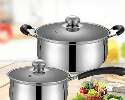 Skorter | 3 piece cookware set made of stainless steel