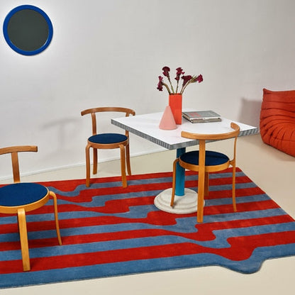 Skorter | Checkerboard Plush Bedroom Carpet