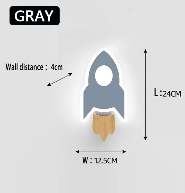 Skorter | Rocket Led Wall Lamp