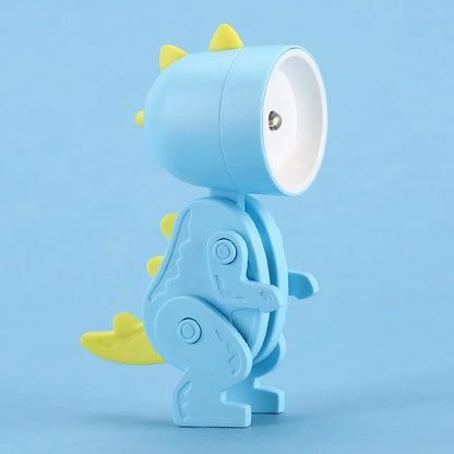 Skorter | Cute LED Night Light - Mini Dog, Deer, Dinosaur Folding Table Lamp for the Children's Room