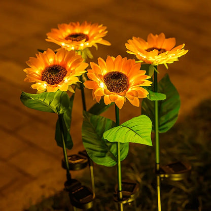 Skorter | Waterproof Solar Sunflower Lamp for Garden & Terrace