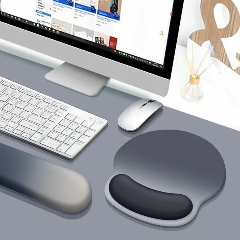 Skorter | Ergonomic Mouse Pad with Wrist Support & Anti-Slip Silicone Base
