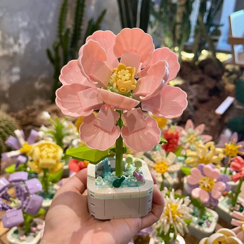 Skorter | Flower Pot Build Block Decor