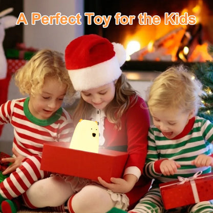 Skorter | Bjørn LED Night Lamp - Touch Sensor Bed Light for Children