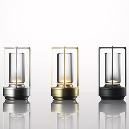 Skorter | Rechargeable Wireless LuxuryGlow Table Lamp - Elegant Wireless Lamp for Any Mood