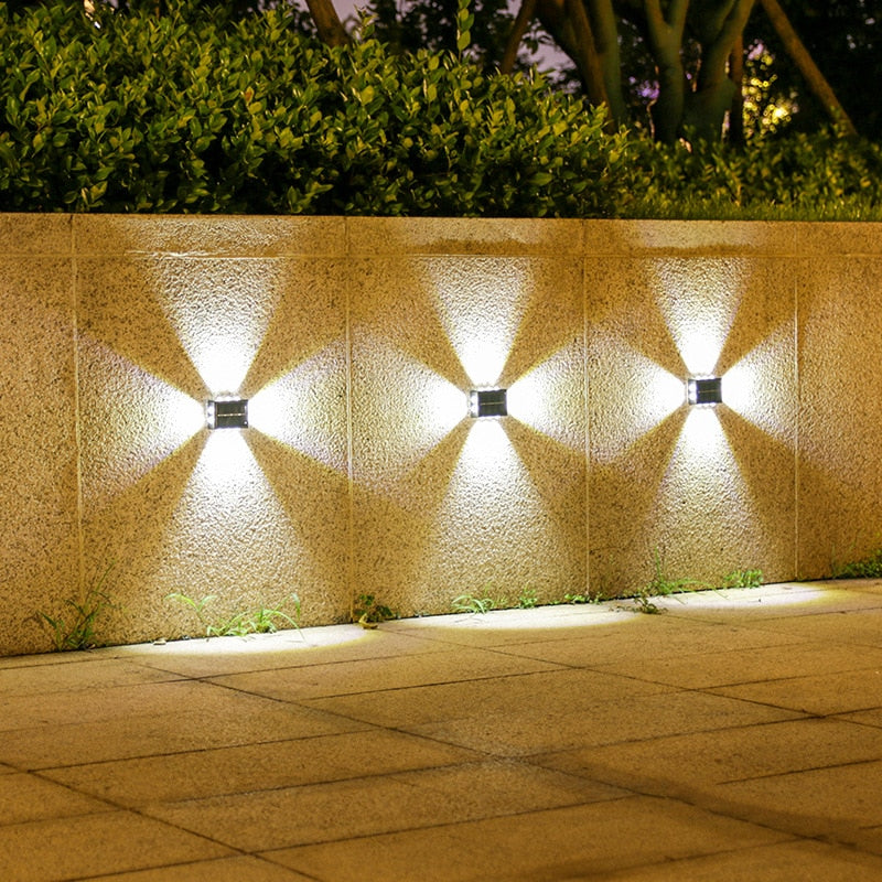 Skorter | SolarVibe – Sustainable Solar Wall Light for Modern Outdoors