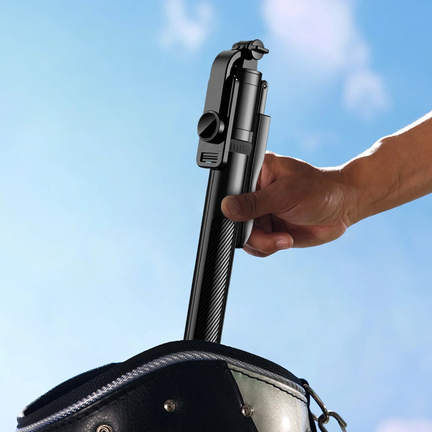 Skorter | All-in-One 60" Cell Phone Selfie Stick Tripod Stand with Integrated Wireless