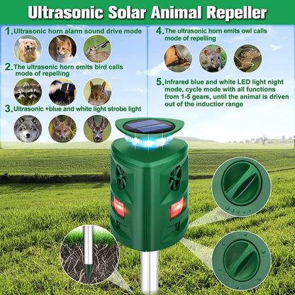 Skorter | Solar Ultrasonic Repeller