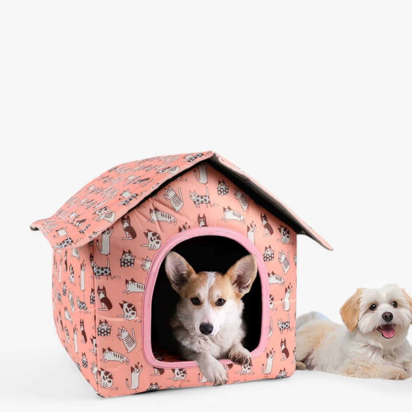 Skorter | Weather-resistant Animal House "CozyNest" for Cats and Small Dogs