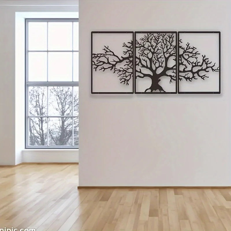 Skorter | Elegant Tree Metal Wall Decoration